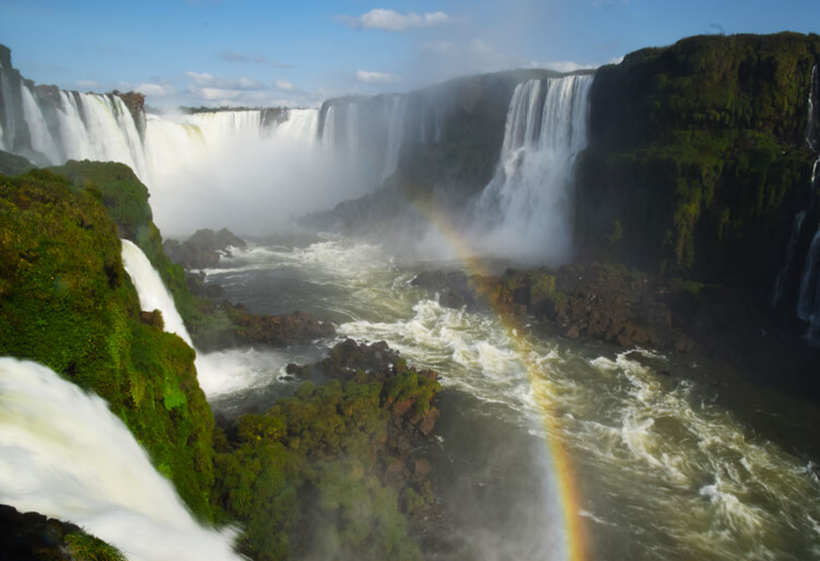 Chutes Iguaçu arc-en-ciel