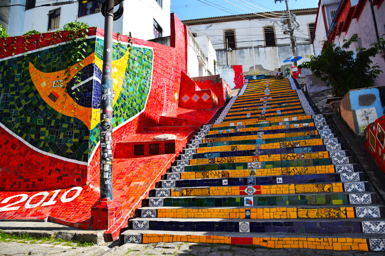 Rio de Janeiro escalier selaron