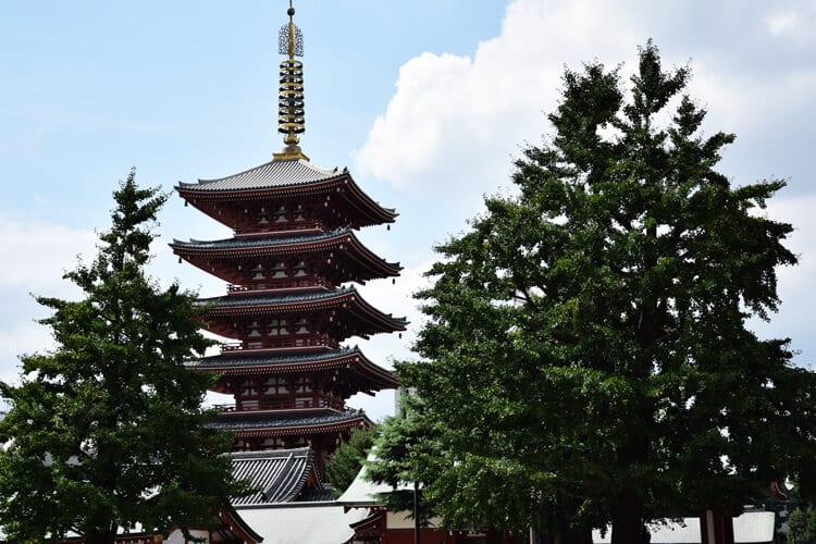Tokyo Asakusa pagode