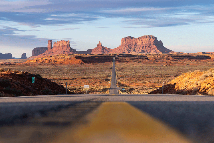 où partir en avril monument valley